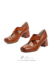 Iris Corolla Releve Cross Strap Mary Jane Shoes II(Reservation/6 Colours/Full Payment Without Shipping)
